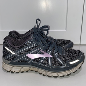Brooks GTS 17‎ Running Shoe Grey Rose Womens 6.5